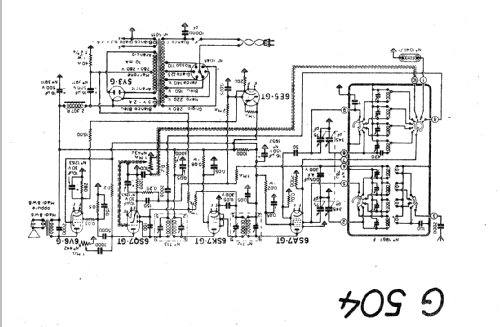 G504; Geloso SA; Milano (ID = 17795) Radio