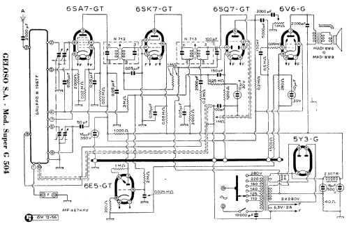 G504; Geloso SA; Milano (ID = 948368) Radio