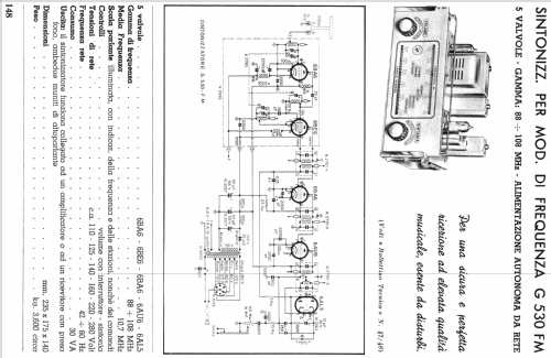 G530FM; Geloso SA; Milano (ID = 144763) Converter