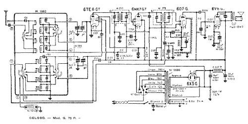 G75R; Geloso SA; Milano (ID = 891134) Radio