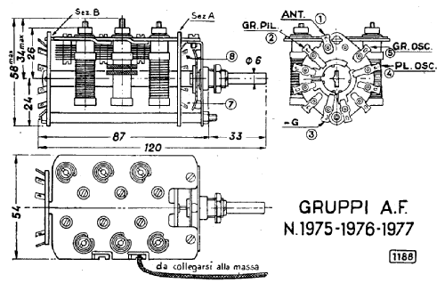 Gruppo Alta Frequenza 1976; Geloso SA; Milano (ID = 2986873) mod-past25