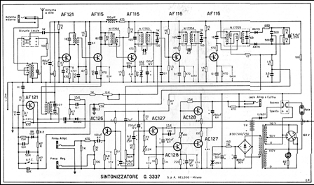 Ricevitore G3337-FM Transistori; Geloso SA; Milano (ID = 2531693) Radio