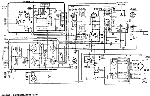 Sintonizzatore Radio G 536; Geloso SA; Milano (ID = 1979870) Radio