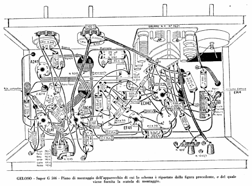G.506; Geloso SA; Milano (ID = 2957411) Radio