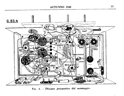 Super G65-A; Geloso SA; Milano (ID = 300207) Radio