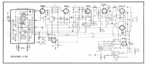 Super G702; Geloso SA; Milano (ID = 144676) Radio