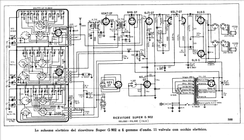 Super G902L; Geloso SA; Milano (ID = 392554) Radio