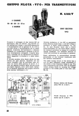 VFO G-4/102/V; Geloso SA; Milano (ID = 3070910) Amateur-D