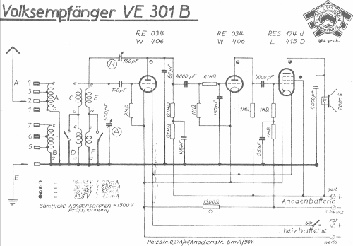 VE301B; Gemeinschaftserzeugn (ID = 797082) Radio