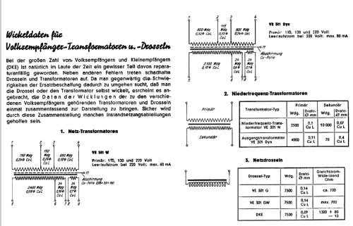 Volksempfänger VE301W; Gemeinschaftserzeugn (ID = 81612) Radio