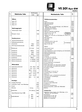 Volksempfänger VE 301 Dyn GW; Gemeinschaftserzeugn (ID = 3065765) Radio