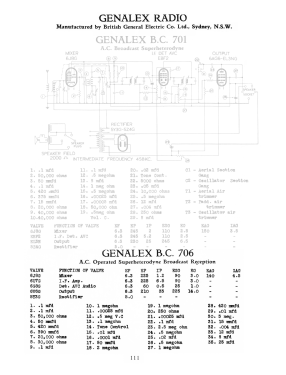 BC706; Genalex, BGE brand, (ID = 2985914) Radio