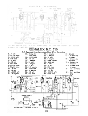 BC710; Genalex, BGE brand, (ID = 2985917) Radio