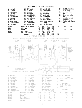 BC775; Genalex, BGE brand, (ID = 2985939) Radio