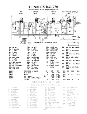 BC780; Genalex, BGE brand, (ID = 2985947) Radio