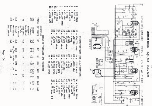 Peel BC435 Ch=M435; Genalex, BGE brand, (ID = 3013094) Radio