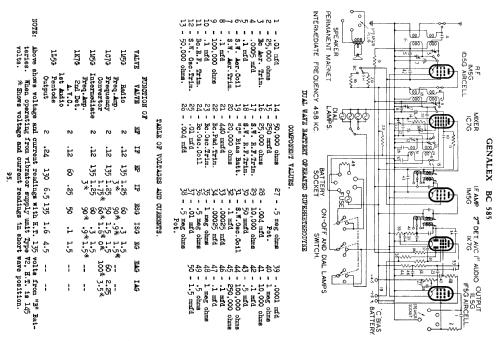 BC585; Genalex, BGE brand, (ID = 752284) Radio