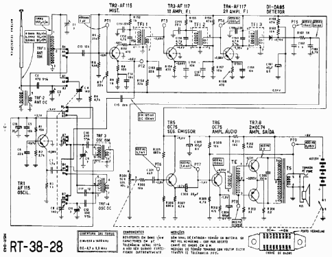 Rádio Portátil RT-38-28; General Electric Do (ID = 2267353) Radio