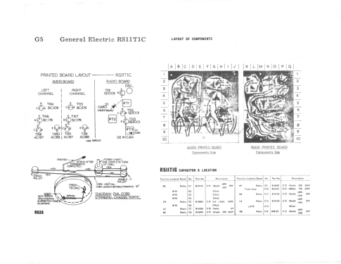 RS3S Ch= RS11T1C; General Electric- (ID = 3073077) Radio