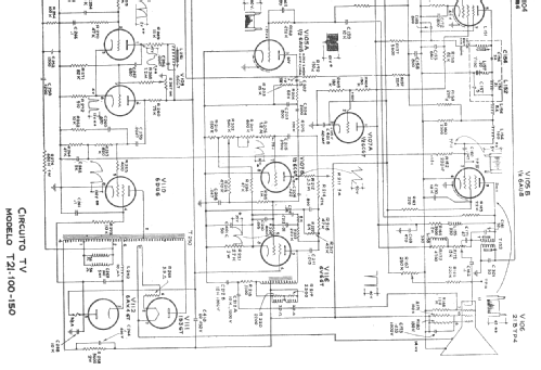 T21-100-150; General Electric del (ID = 1754240) Television