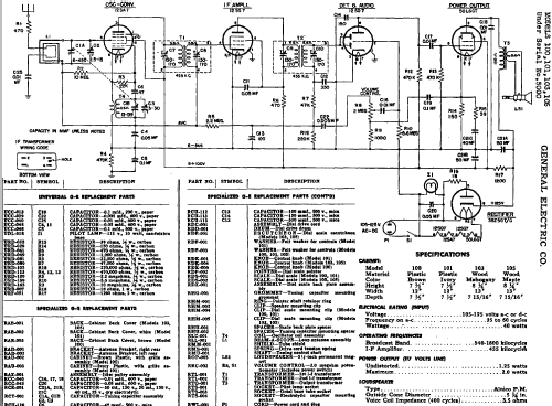 101 ; General Electric Co. (ID = 197107) Radio