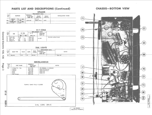 135 ; General Electric Co. (ID = 1543675) Radio