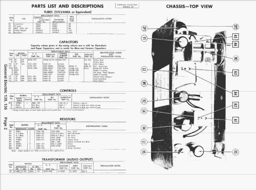 136 ; General Electric Co. (ID = 1543678) Radio