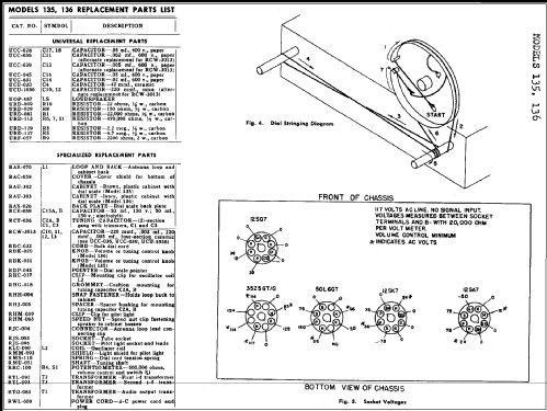 136 ; General Electric Co. (ID = 265330) Radio