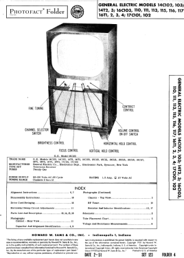 14C102 ; General Electric Co. (ID = 2844937) Television