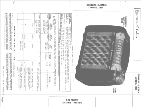 160 ; General Electric Co. (ID = 1494834) Radio