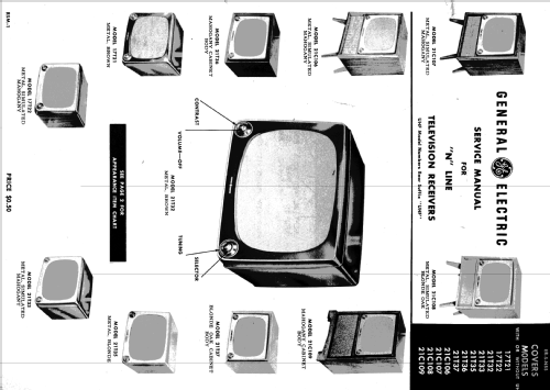 17T21 Ch= 'N' Line; General Electric Co. (ID = 1349829) Television