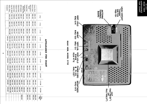 17T21 Ch= 'N' Line; General Electric Co. (ID = 1349838) Television