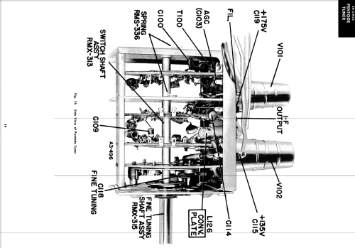 17T22 Ch= 'N' Line; General Electric Co. (ID = 1349897) Television