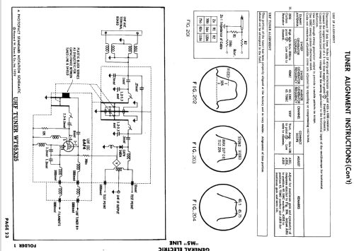 17T3331, 21C3439, 440, 441, 442 Ch= M5; General Electric Co. (ID = 635017) Television