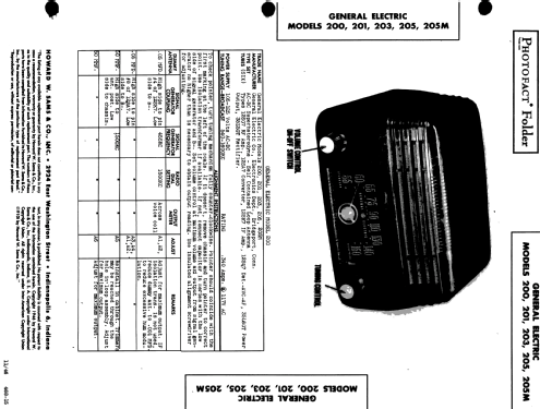 205M ; General Electric Co. (ID = 511524) Radio