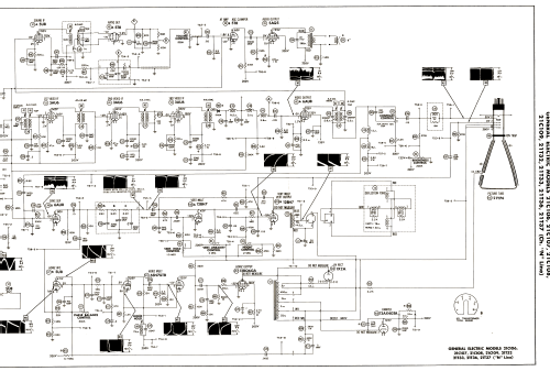 21C107 Ch= 'N' Line; General Electric Co. (ID = 2667503) Television