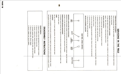 21C107 Ch= 'N' Line; General Electric Co. (ID = 2667512) Television