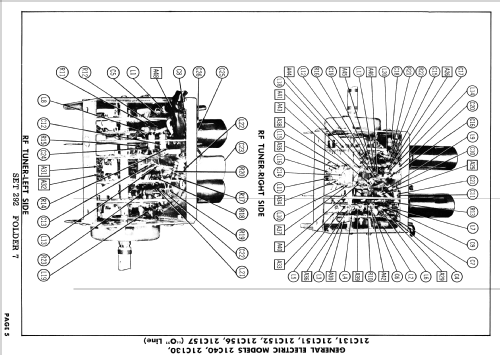 21C130 line; General Electric Co. (ID = 2646512) Television