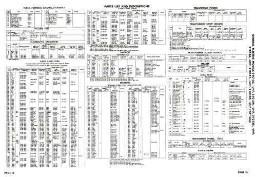 21C133 - UHF Ch= 'ST' Line; General Electric Co. (ID = 1981734) Television