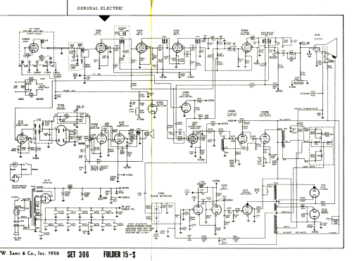 21C135 Ch= 'ST' Line; General Electric Co. (ID = 2736225) Fernseh-E