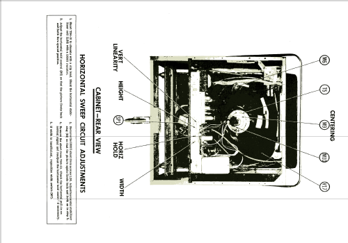 21C136 - UHF Ch= 'ST' Line; General Electric Co. (ID = 1981820) Television