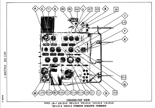 21C152 line; General Electric Co. (ID = 2646576) Television