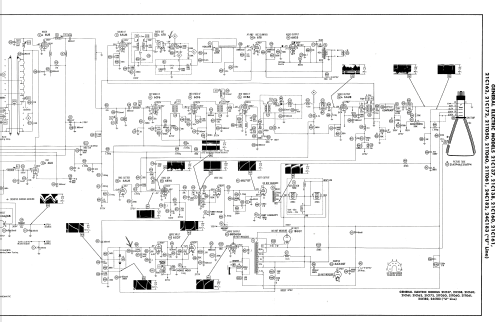 21C160 Ch= U line; General Electric Co. (ID = 1769849) Television