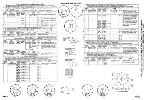 21C160 Ch= U line; General Electric Co. (ID = 1770779) Television