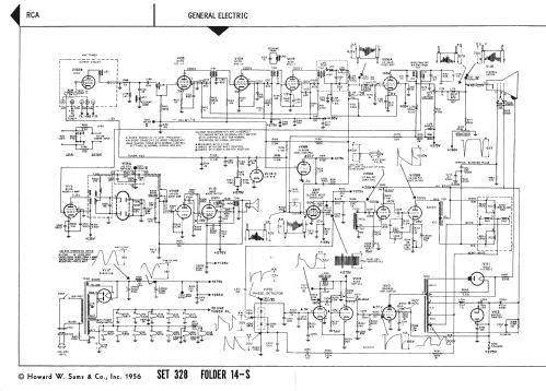 21C160 Ch= U line; General Electric Co. (ID = 2373377) Television