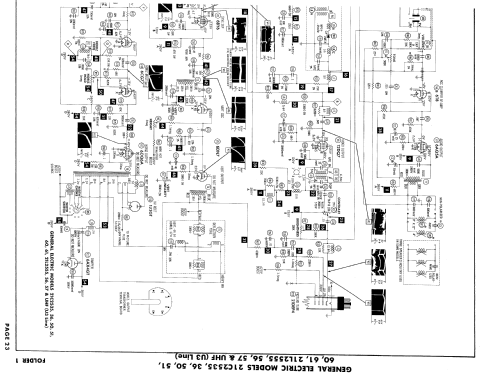 21C2550 Ch= U3 Line; General Electric Co. (ID = 866985) Television