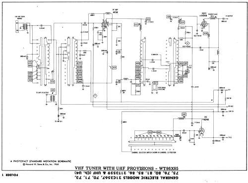 21C3567 Ch= U4; General Electric Co. (ID = 571660) Televisore