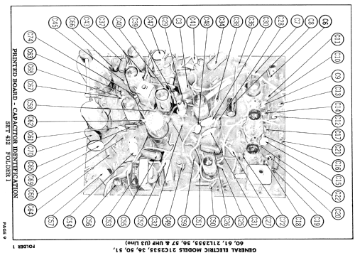 21L2555 Ch= U3 Line; General Electric Co. (ID = 867067) Television