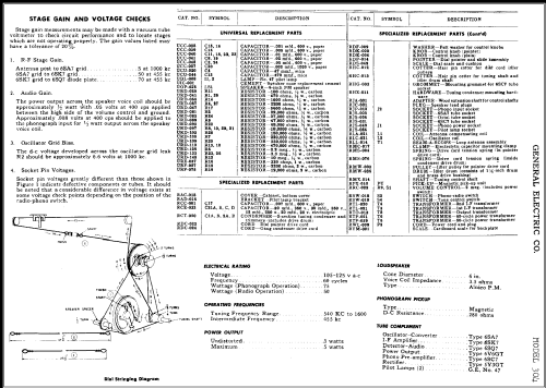 304 ; General Electric Co. (ID = 336357) Radio