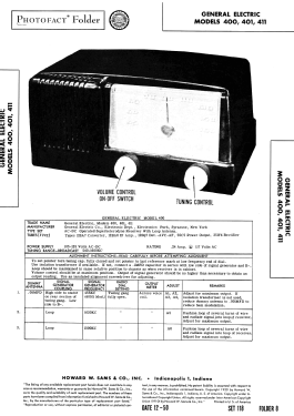 400 ; General Electric Co. (ID = 2815206) Radio